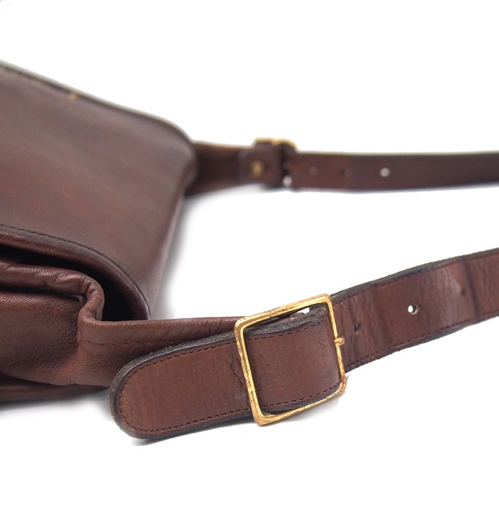 PANTY Original Design "OLD COACH" Vintage Shoulder Bag / No.33