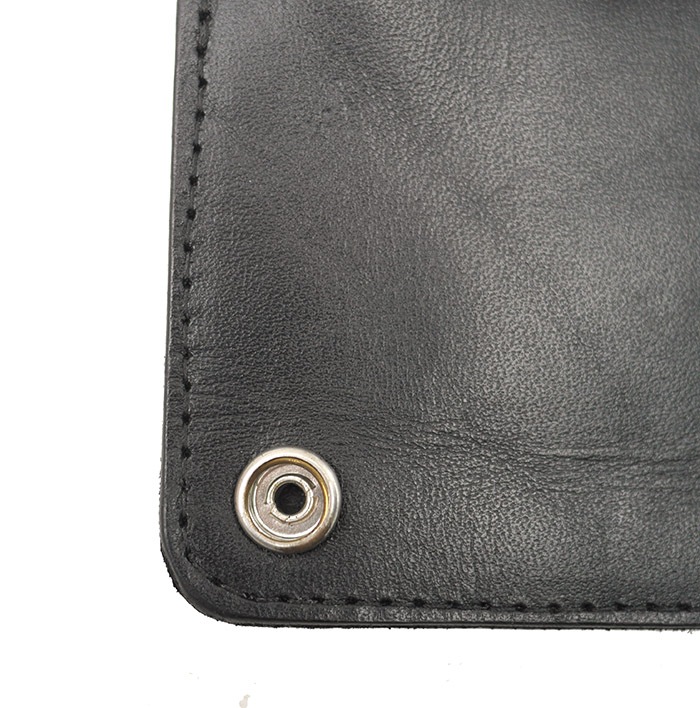 HTC Long Wallet Flower Leather # 4 BLK N / D Brown