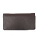 HTC Long Wallet Flower Leather # 4 BLK N / D Brown