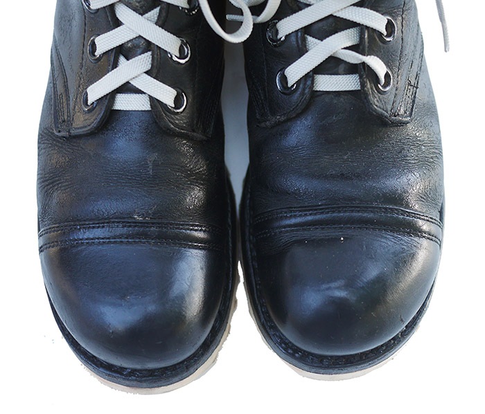 SIZE US8.5 / IrregulaR by ZIP STEVENSON ڎڎގ׎ Vintage remake White Sole Jump Boots Brown