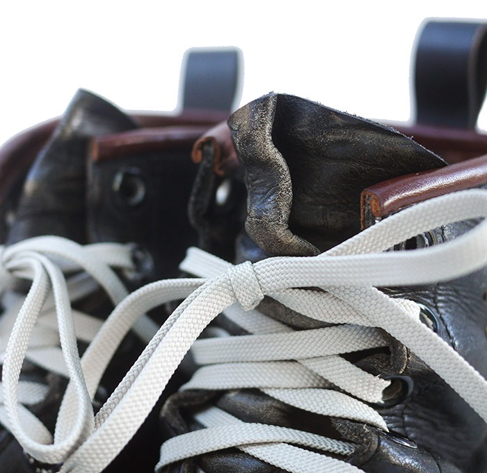 SIZE US8.5 / IrregulaR by ZIP STEVENSON ڎڎގ׎ Vintage remake White Sole Jump Boots Brown