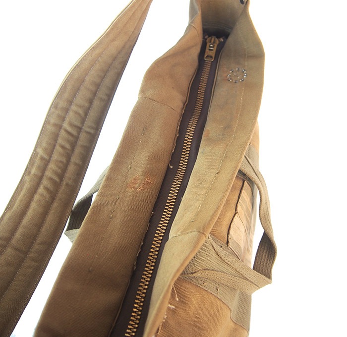 IrregulaR by ZIP STEVENSON 60's USAF Aviator kit bag Zipper #1 / Khaki