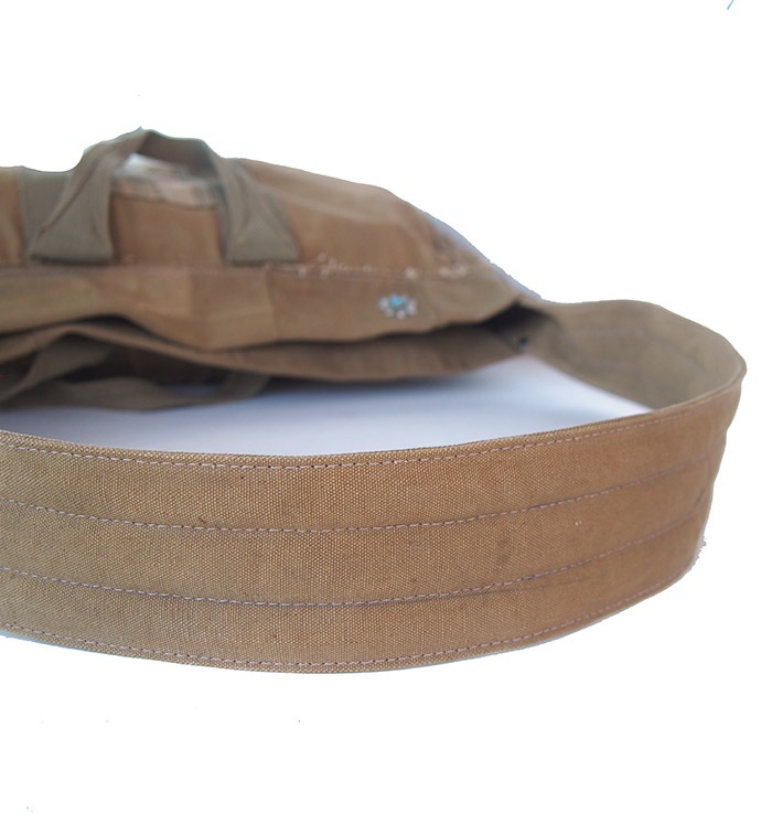 IrregulaR by ZIP STEVENSON 60's USAF Aviator kit bag Zipper #1 / Khaki