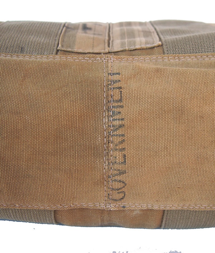 IrregulaR by ZIP STEVENSON 60's USAF Aviator kit bag Zipper #1 / Khaki