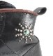 SIZE US8(studs) / IrregulaR by ZIP STEVENSON ڎڎގ׎ Vintage remake White Sole Jump Boots Brown