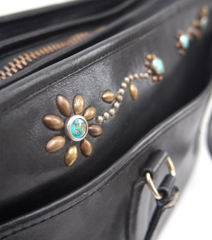 PANTY Original Design "OLD COACH" Vintage Remake Tote Bag / No.35