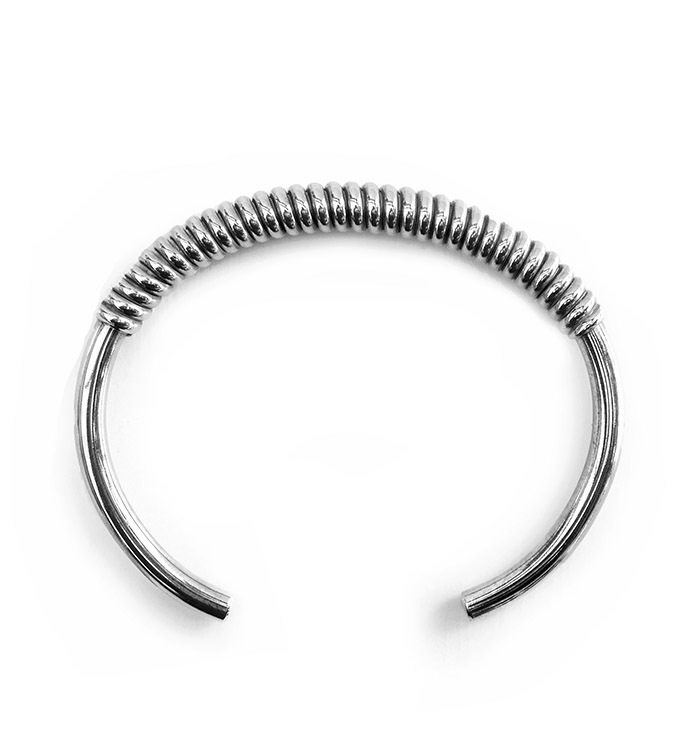 CHAFF DESIGN�̥���ա��ǥ������COVERED COIL CUFF SV950 / 4mm