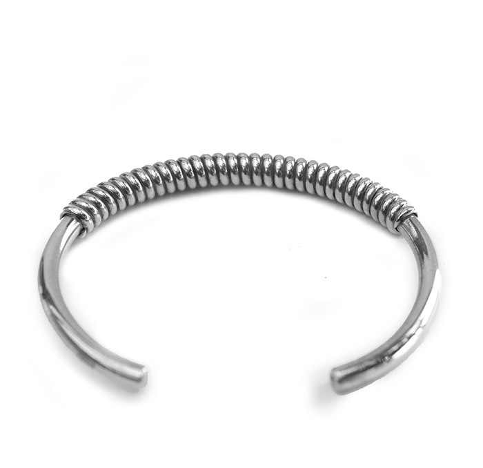 CHAFF DESIGN�̥���ա��ǥ������COVERED COIL CUFF SV950 / 4mm