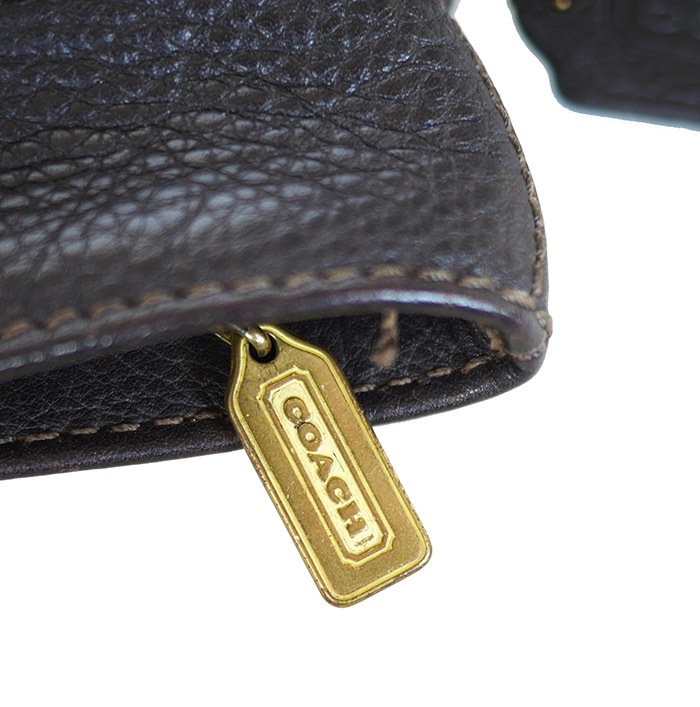 OLD COACH�ڥ�����ɥ������� PANTY Original Design Remake Studs Shoulder Bag / No.48