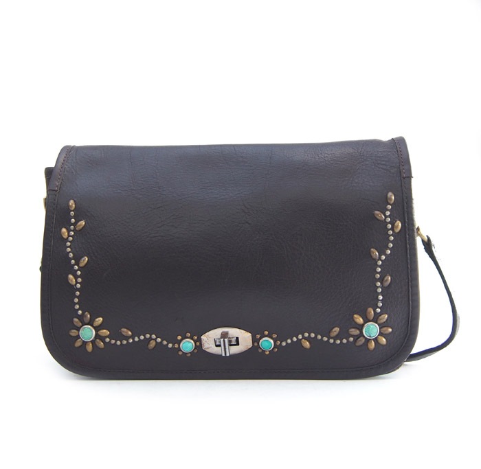 PANTY Original Design "OLD COACH" Vintage Shoulder Bag / No.36