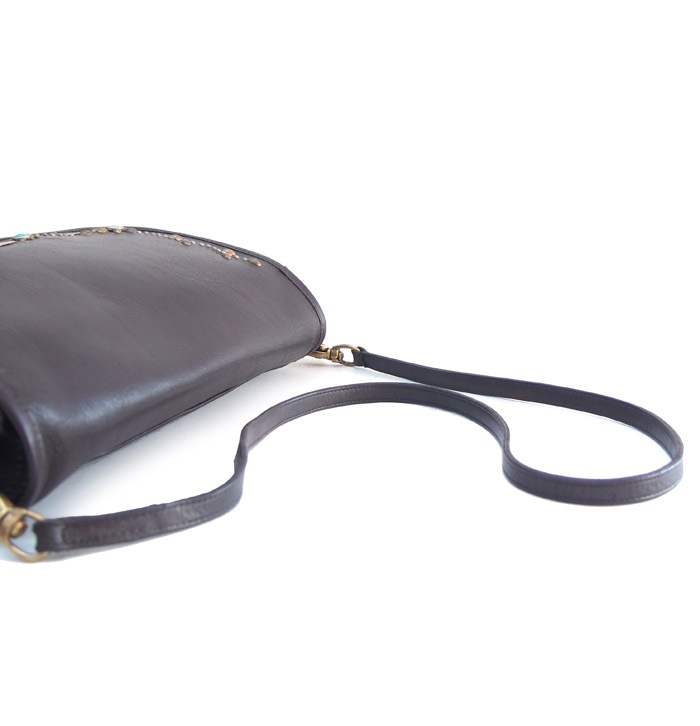 PANTY Original Design "OLD COACH" Vintage Shoulder Bag / No.36