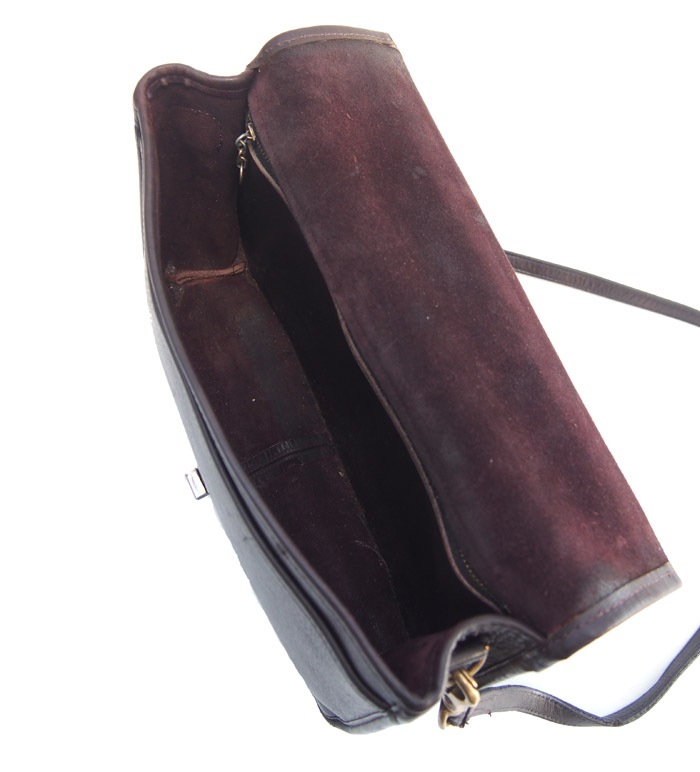 PANTY Original Design "OLD COACH" Vintage Shoulder Bag / No.36