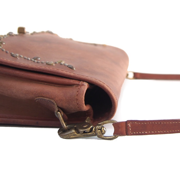 PANTY Original Design "OLD COACH" Vintage Shoulder Bag / No.35