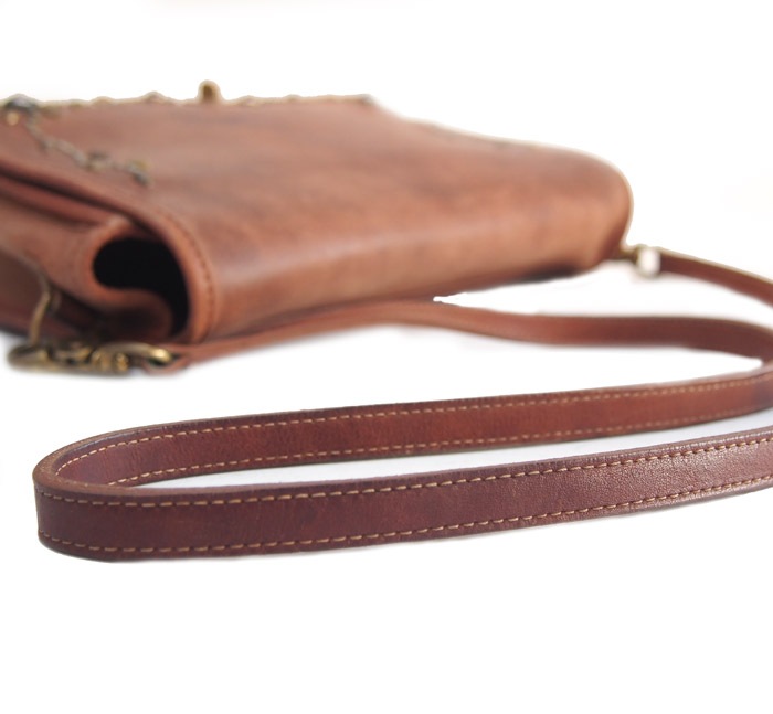 PANTY Original Design "OLD COACH" Vintage Shoulder Bag / No.35