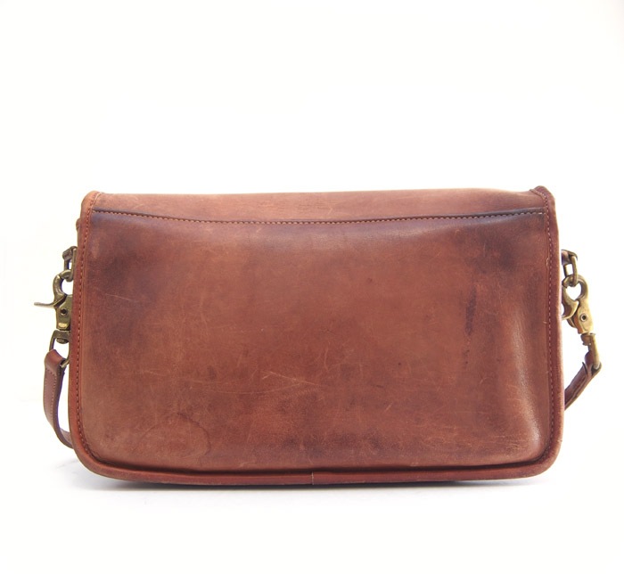 PANTY Original Design "OLD COACH" Vintage Shoulder Bag / No.35