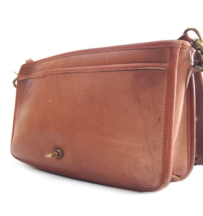 PANTY Original Design "OLD COACH" Vintage Shoulder Bag / No.35