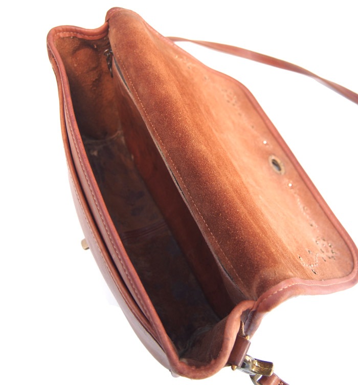 PANTY Original Design "OLD COACH" Vintage Shoulder Bag / No.35