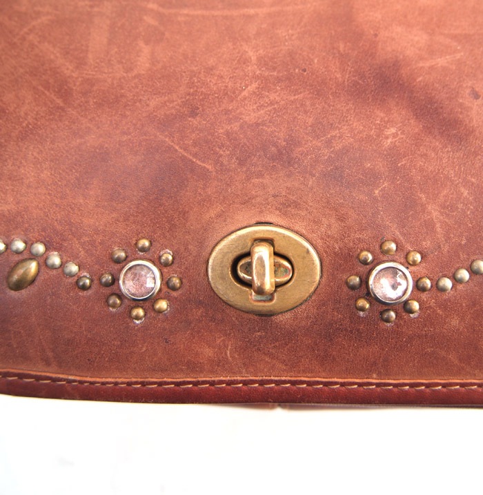 PANTY Original Design "OLD COACH" Vintage Shoulder Bag / No.35