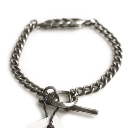 CHAFF DESIGN〔チャフ・デザイン〕Middle Wheat Chain Bracelet