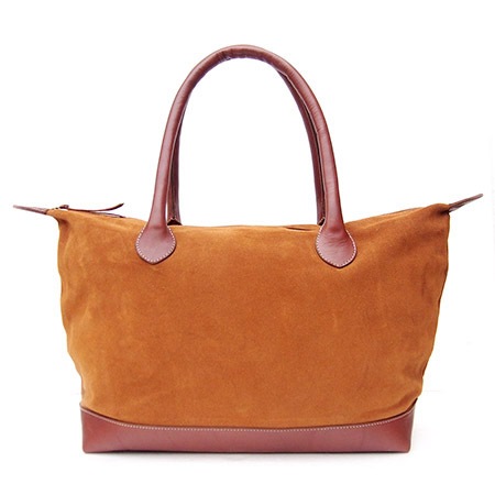 HTC Tote Bag Emblem Suede / Camel