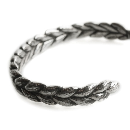 CHAFF DESIGN̥աǥWeat Silver Texture Bangle