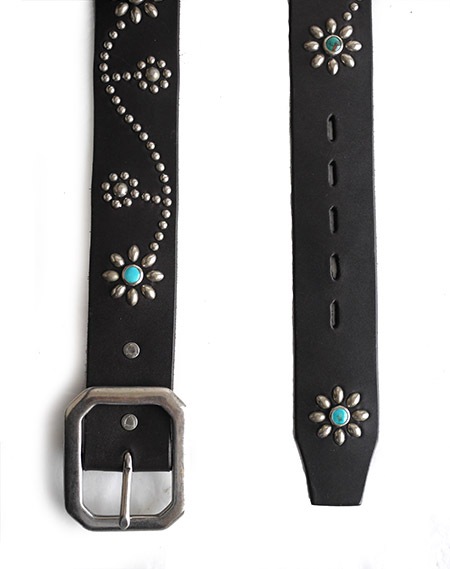 HTC SUNSET Belt Flower #1 TQS N / Dk Brown / 1.75 / 1.5