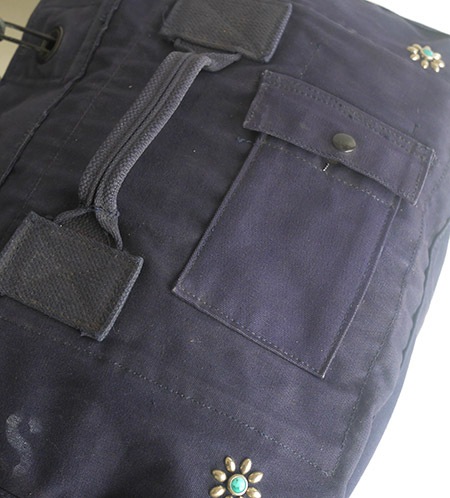 IrregulaR by ZIP STEVENSON �ڎ��ڎ��ގ��׎��ۥ�����ơ�����ᥤ�� �ߥ꥿�꡼���������Хå� /NAVY��