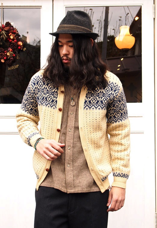 ❹ ビンテージ 70s 2XL タグ付 Special カーディガンニット 美品 ➃ ビンテージ 70s 2XL タグ付 Special カーディガンニット 美品