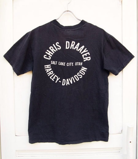 HARLEY-DAVIDSON 【ハーレー・ダビッドソン】 1980s“Hanes”Vintage T