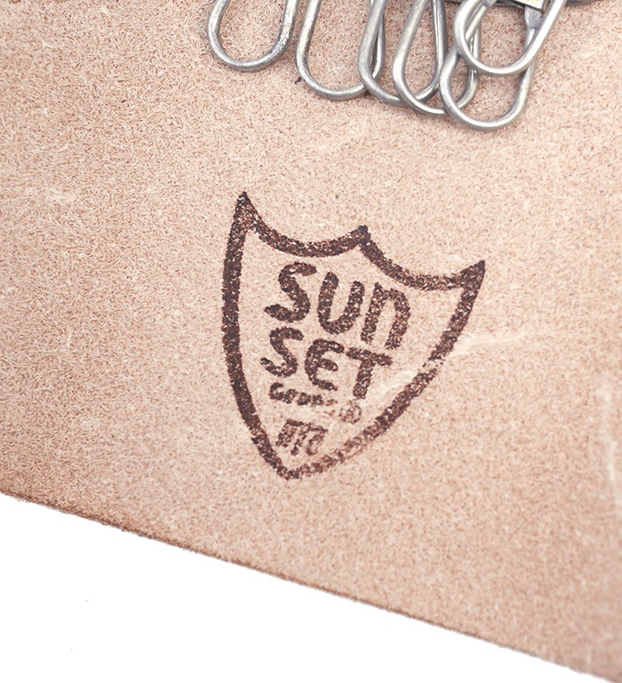 HTC SUNSET Key Case Flower Leather #1 TQS N / Natural