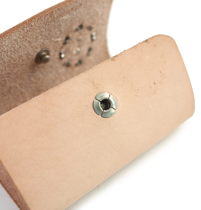 HTC SUNSET Key Case Flower Leather #1 TQS N / Natural