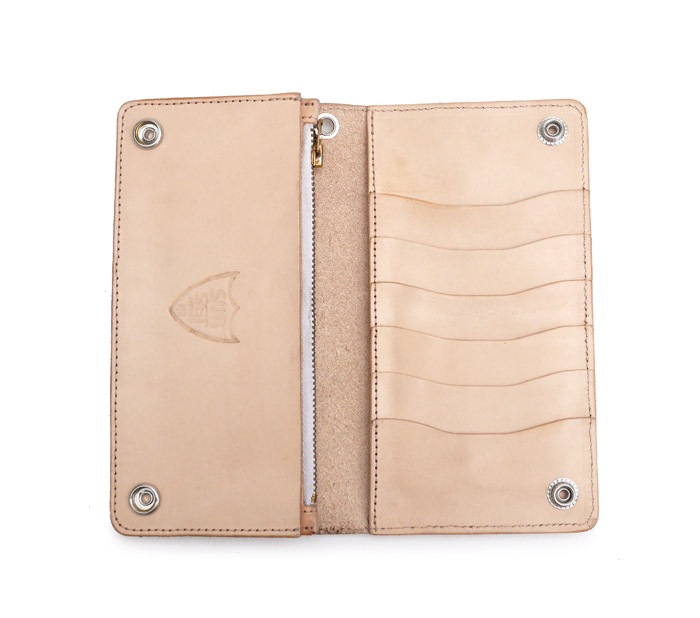 HTC Sunset Long Wallet Flower Leather # 4 TQS N / Natural