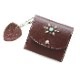 HTC SUNSET Mini Wallet Studs / Brown
