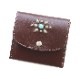 HTC SUNSET Mini Wallet Studs / Brown