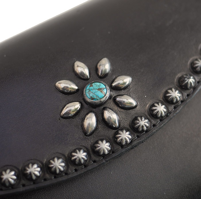 HTC Sunset Long Wallet Flower & Umbrella #1 TQS N / Black