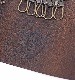 HTC SUNSET Key Case Flower Leather #1 TQS B / D Brown