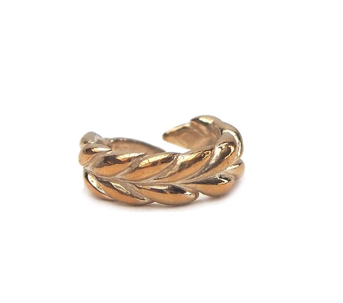 CHAFF DESIGN�̥���ա��ǥ������Gold Wheat Slim Ring