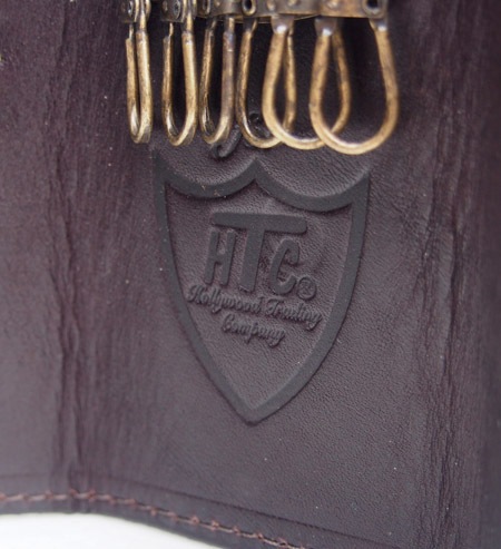 HTC Key Case Flower Suede #2 TQS B / D Brown