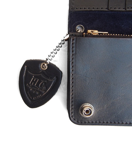 HTC Long Wallet Flower Suede #5 TQS N / Navy