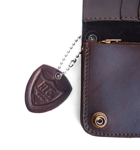 HTC Long Wallet Flower Suede #5 TQS B / Brown