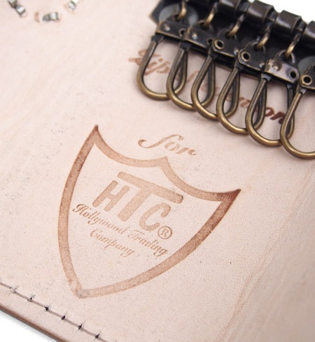 HTC Key Case Flower #3 BLK N / Leopard