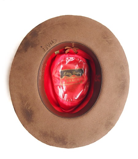 CHAFF DESIGN�̥���ա��ǥ������ Vintage Remake Custom Long Brim Hat / Brown