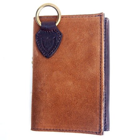 HTC Sunset Short Wallet Flower Suede Mix TQS B / Camel