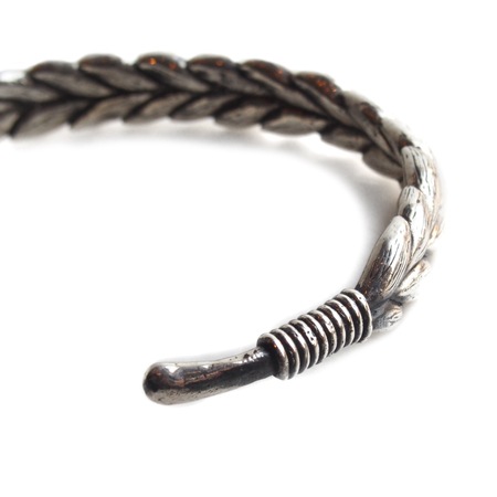 CHAFF DESIGN̥աǥWeat Silver Texture Bangle