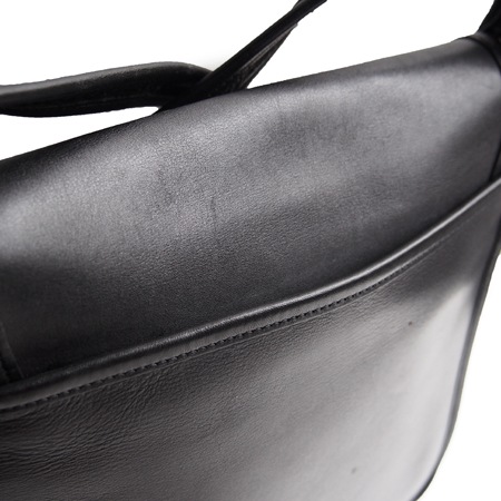 PANTY Original Design "OLD COACH" Vintage Remake Studs Leather Shoulder Bag / No.16