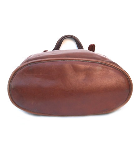 PANTY Original Design "OLD COACH" Vintage Remake Studs Leather Tote Bag / No.17