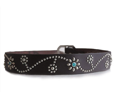HTC SUNSET Belt Flower #1 TQS N / Dk Brown / 1.75 / 1.5