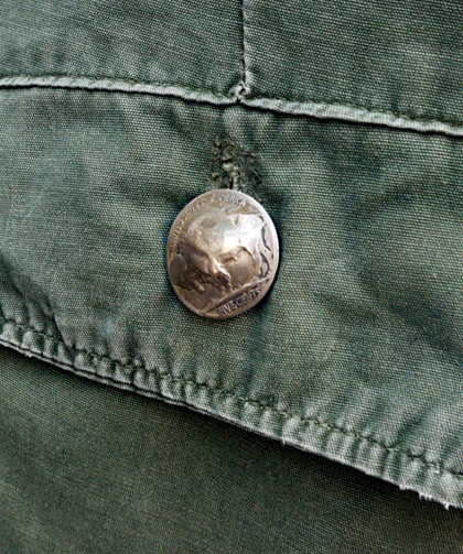 HTC �̎������Î��������͡��ѥ�� VINTAGE REMAKE CARGO SHORT PANTS   ON STUD