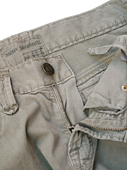 JIMMY TAVERNITI【ｼﾞﾐｰﾀｳﾞｧﾆﾃｨ】 Cotton Cargo Twill Pants / Khaki