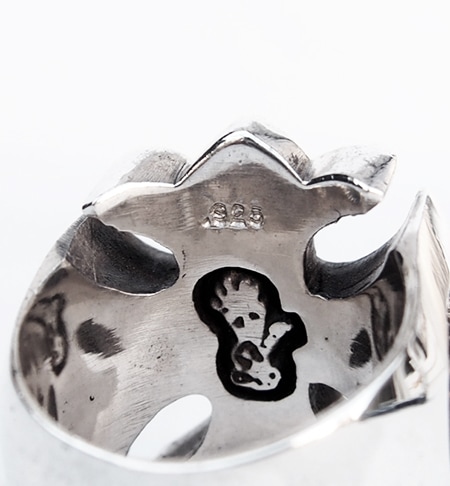 KING BABY キングベイビー クロス リング 激レア キングベイビー クロス リング 16号 925 ゴシック 重厚